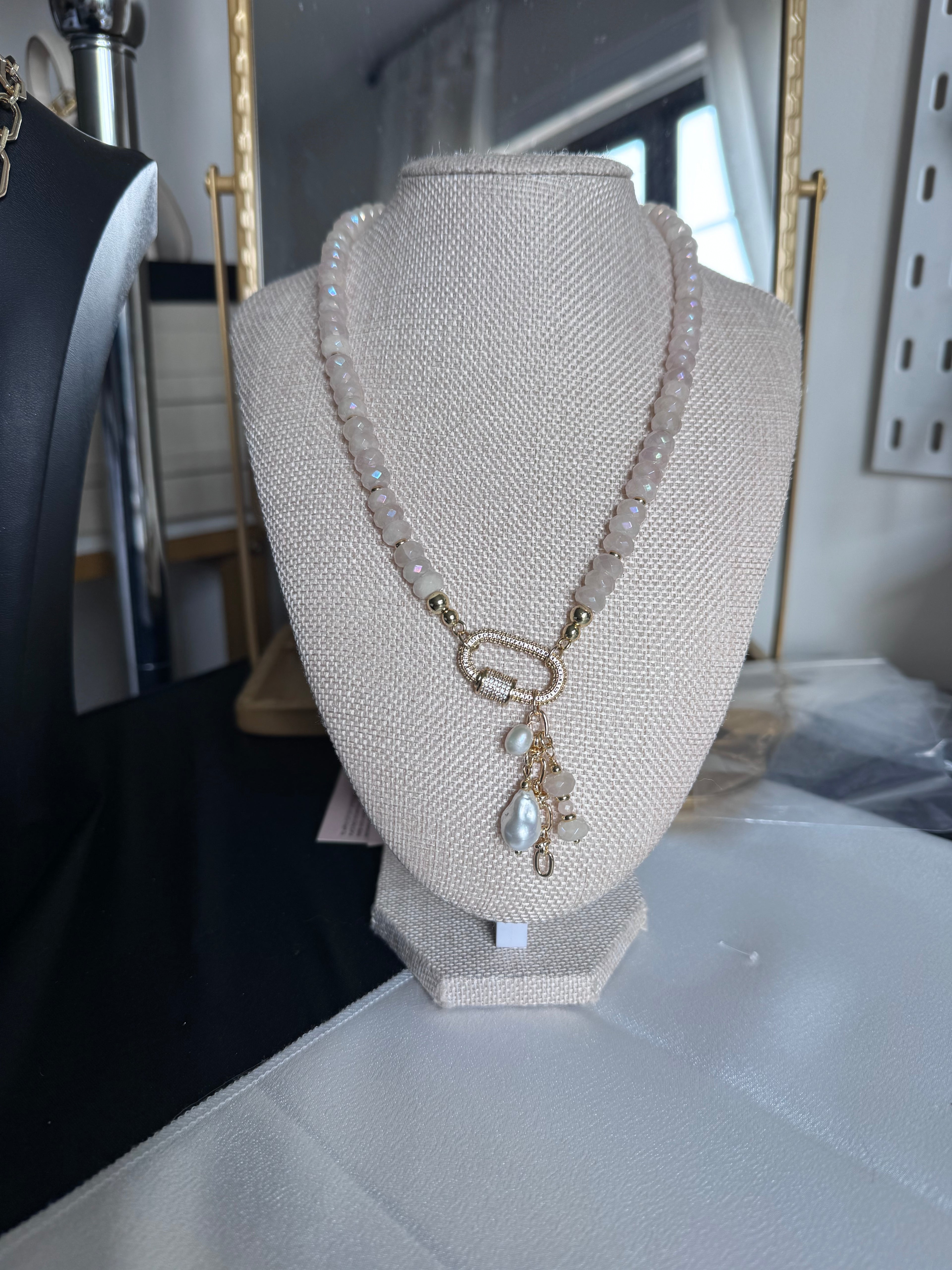 Elodie - in Angel Aura Rose Quartz