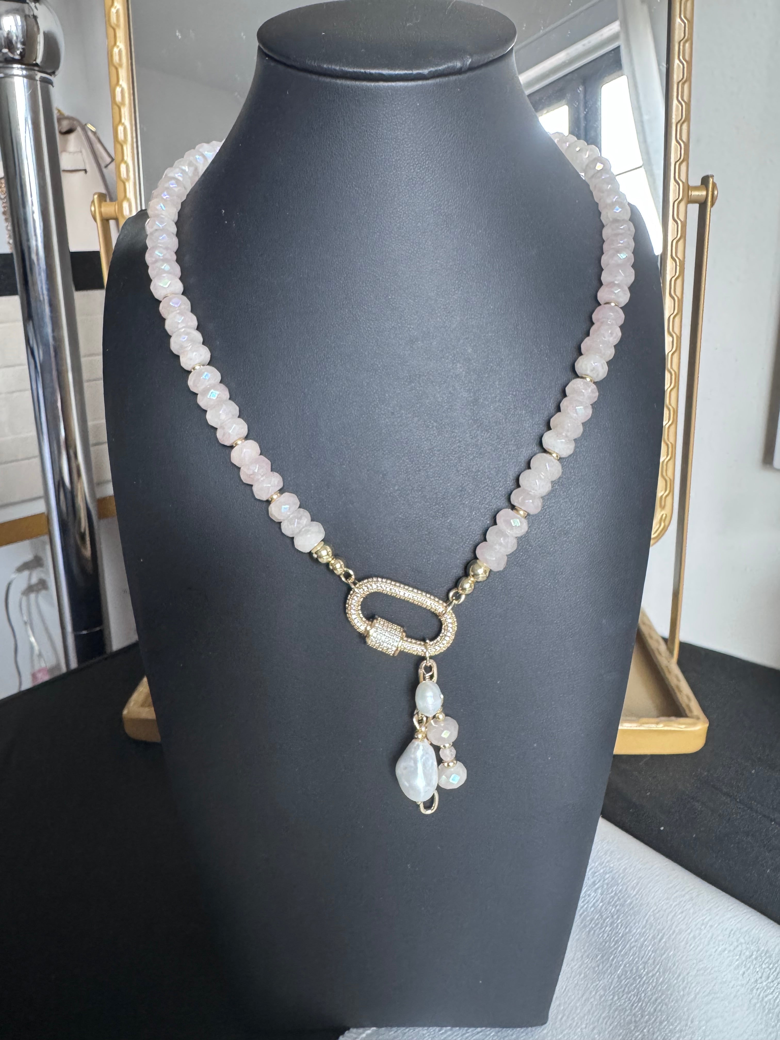 Elodie - in Angel Aura Rose Quartz