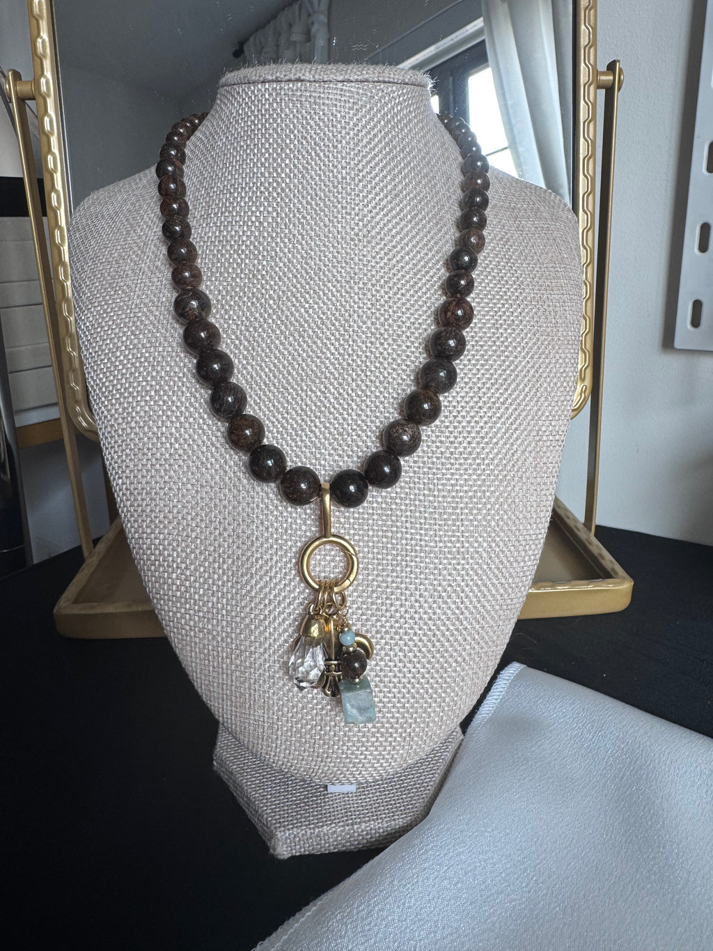 The Marlowe Necklace - In Bronzite