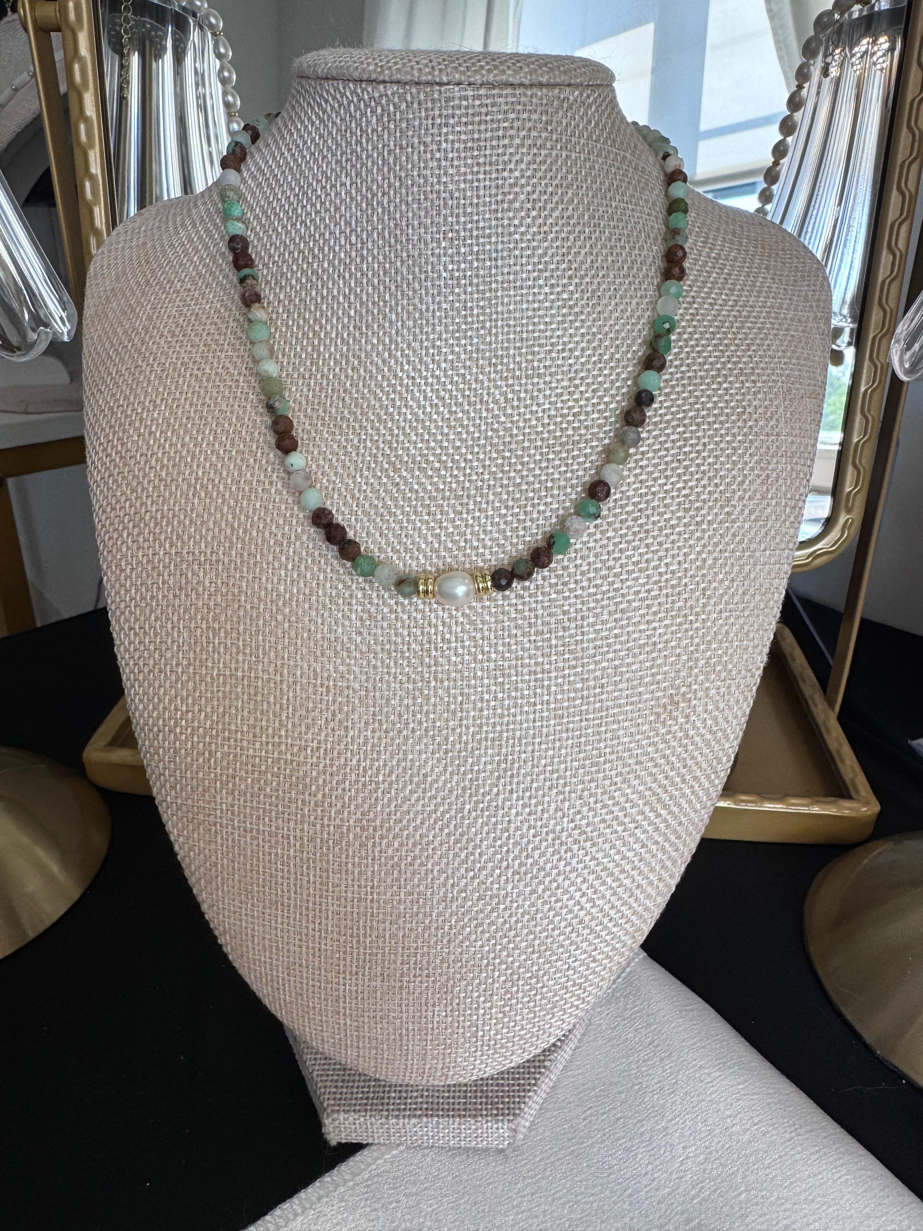 The Leni Necklace — In Australian Jade