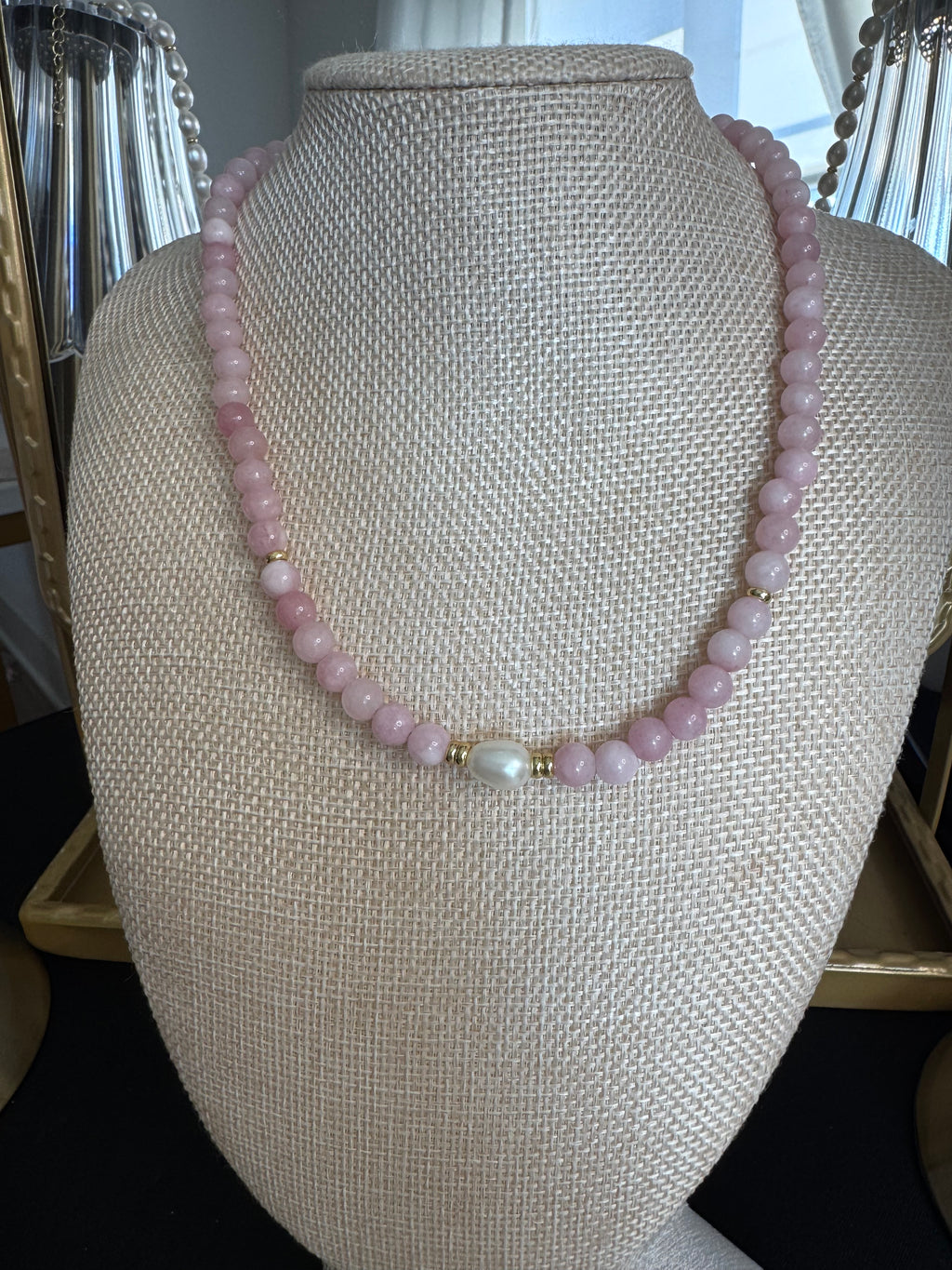 The Mila Necklace — In Kunzite