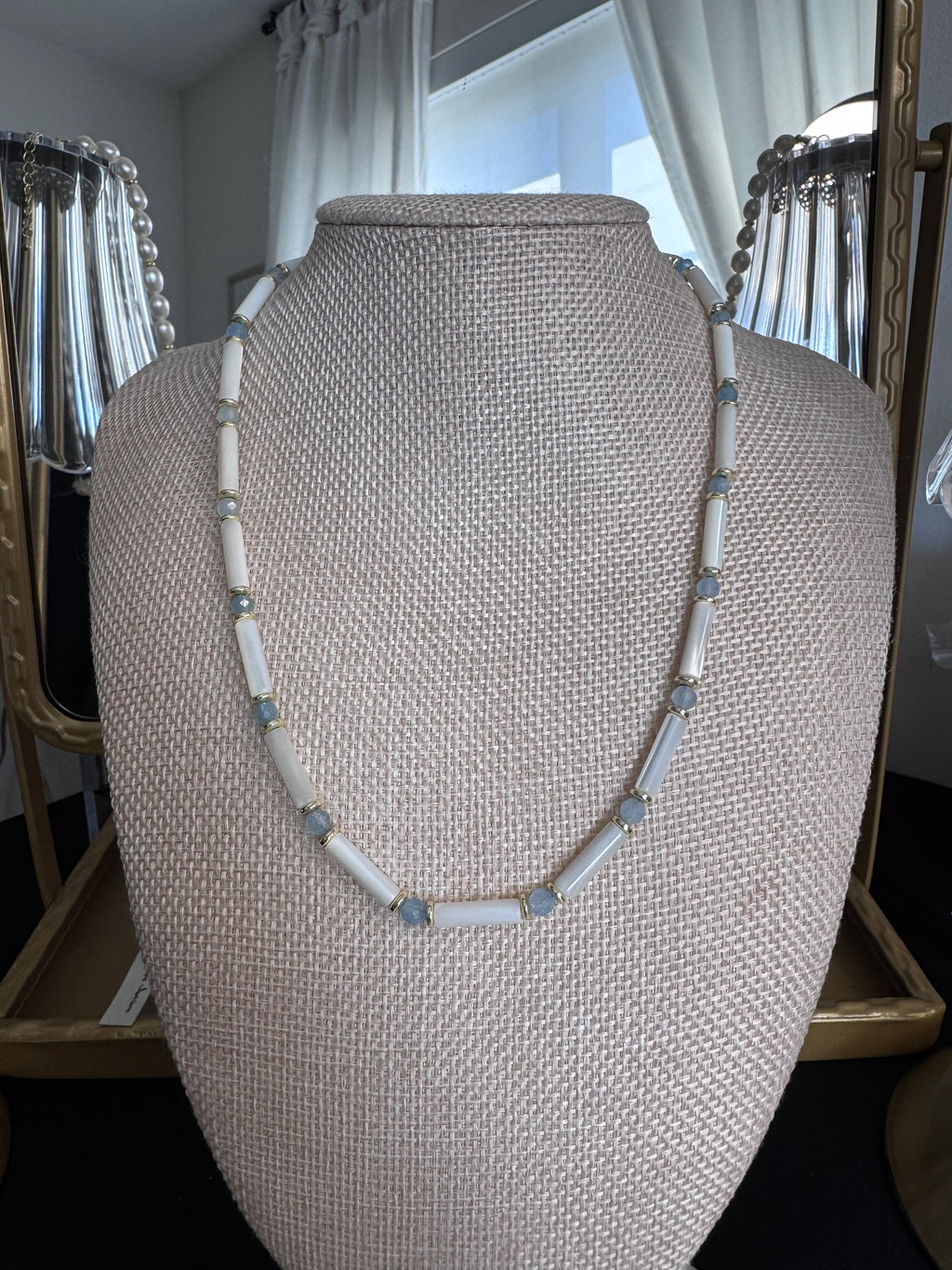 The Maui Necklace — In Aquamarine