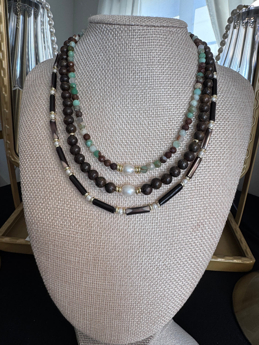 The Leni Necklace — In Australian Jade