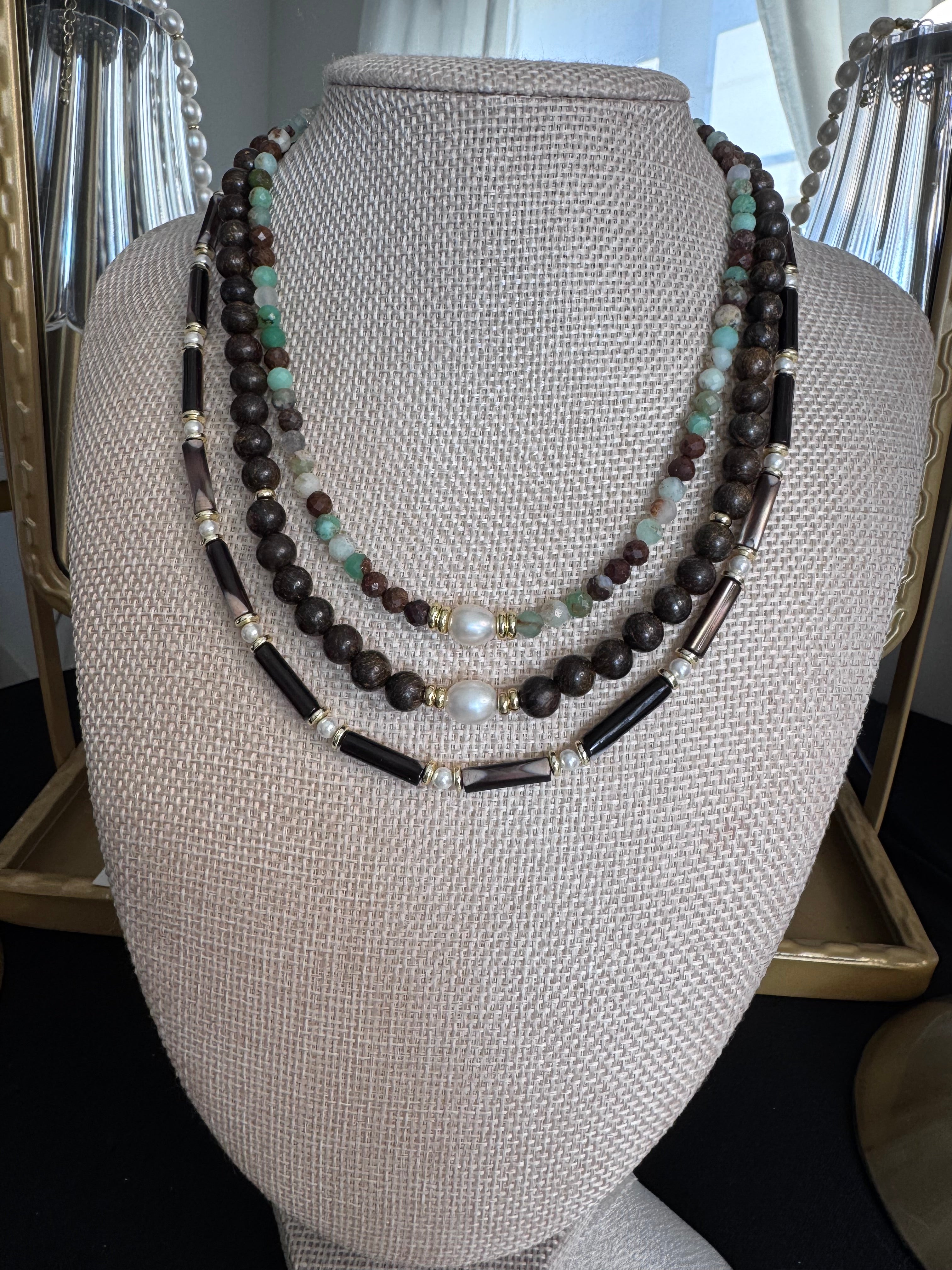 The Leni Necklace — In Australian Jade