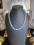 The Mila Necklace — Aquamarine