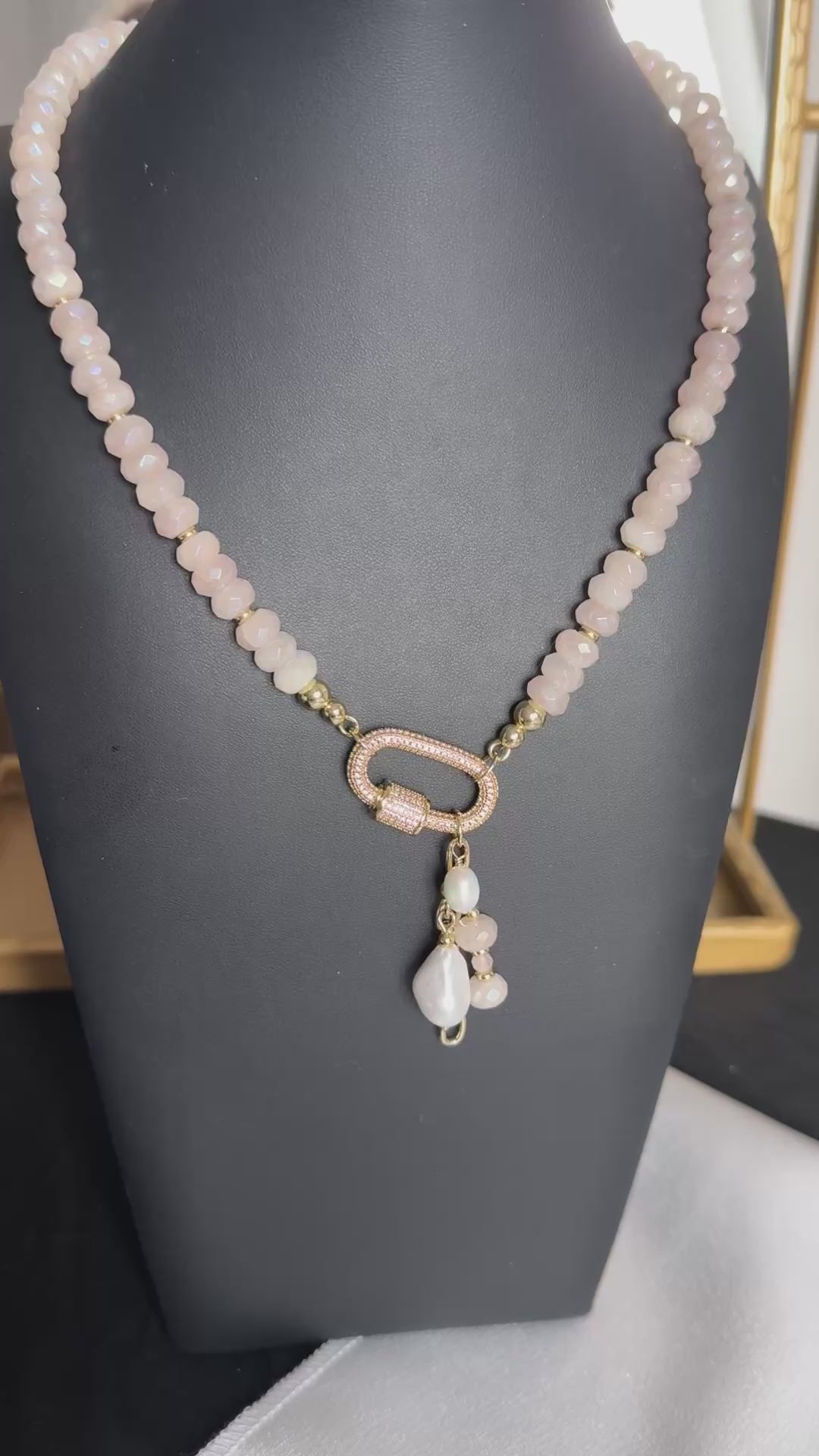 Elodie - in Angel Aura Rose Quartz